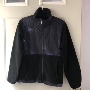 North Face Fleece with Galaxy Pattern